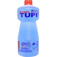 ALCOOL 46,2 PERFUMADO TUPI TALCO 1L