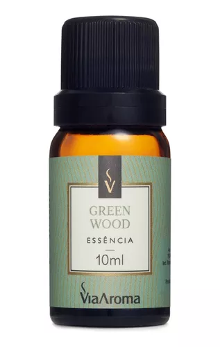 ESSENCIA VIA AROMA 10ML CLASSICA GREEN WOOD