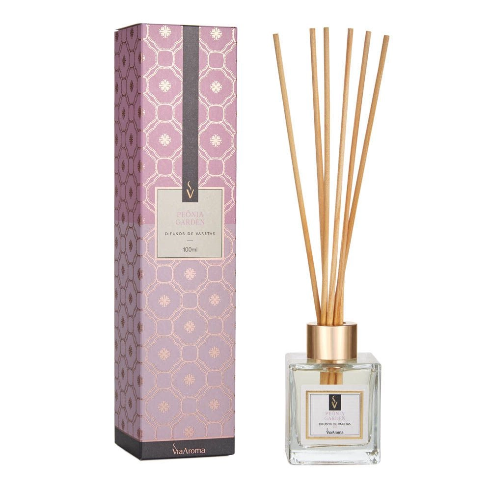 DIFUSOR DE VARETAS 100ML CLASSICA PEONIA GARDEN