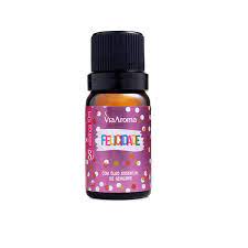 ESSENCIA VIA AROMA 10ML SENSAÇÕES FELICIDADE