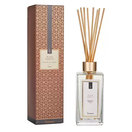 DIFUSOR DE VARETAS 250ML CLASSICA BLACK VANILLA