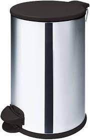 LIXEIRA DE PEDAL 5,5L PRETO
