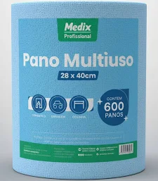 ROLO DE PANO ( C/600 PANOS DE 40CM ) ( AZUL ) – 35GR 28CMX240M – MEDIX
