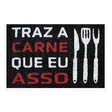 VINIL TAPETE TRAZ A CARNE QUE EU ASSO