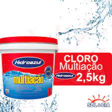 CLORO MULTI-AÇÃO HIDROAZUL – BD 2,5KG