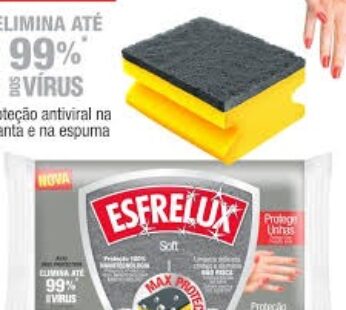 ESPONJA ESFRELUX SOFT C/FORM PROTETOR UNHA