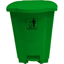PERFECT LIXEIRA 50LVERDE COM PEDAL