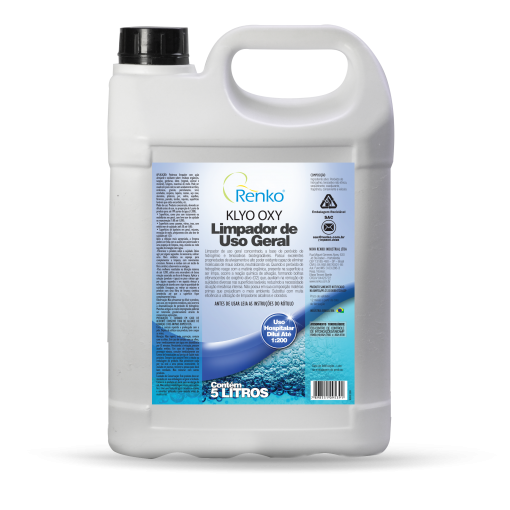 KLYO OXY LIMPADOR A BASE DE PEROXIDO DE HIDROGENIO 5L