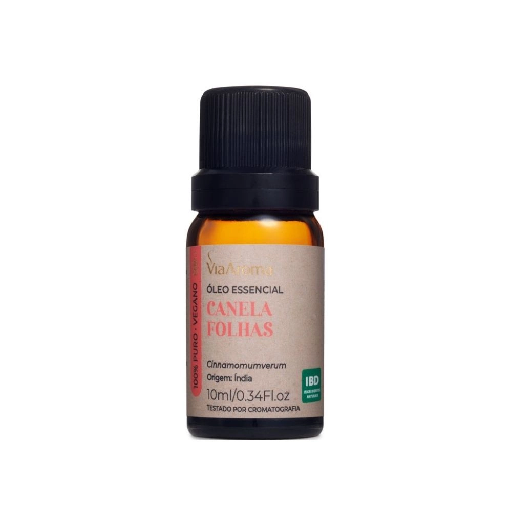 OLEO ESSENCIAL 10ML CANELA FOLHAS