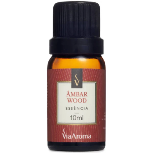 ESSENCIA VIA AROMA 10ML CLASSICA AMBAR WOOD