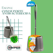 ALKLIN ESCOVA SANITARIA COM SUPORTE