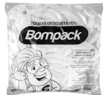 TOUCA BOMPACK BRANCA SANFONADAM M COM 100 UNI