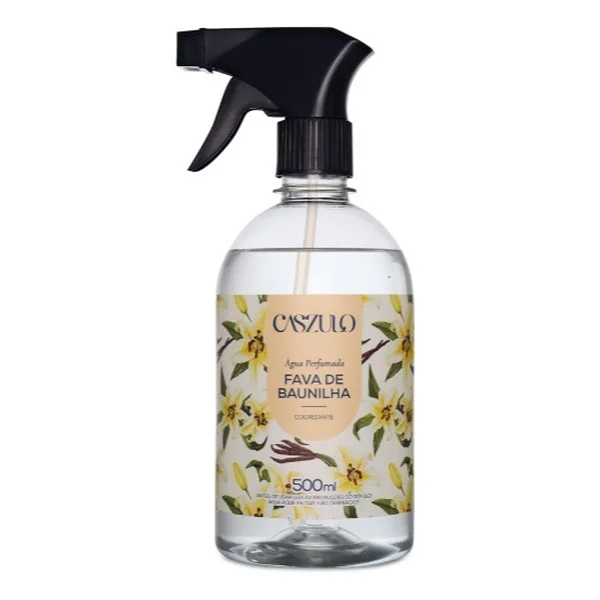 AGUA PERFUMADA CASZULO 500ML FAVA DE BAUNILHA