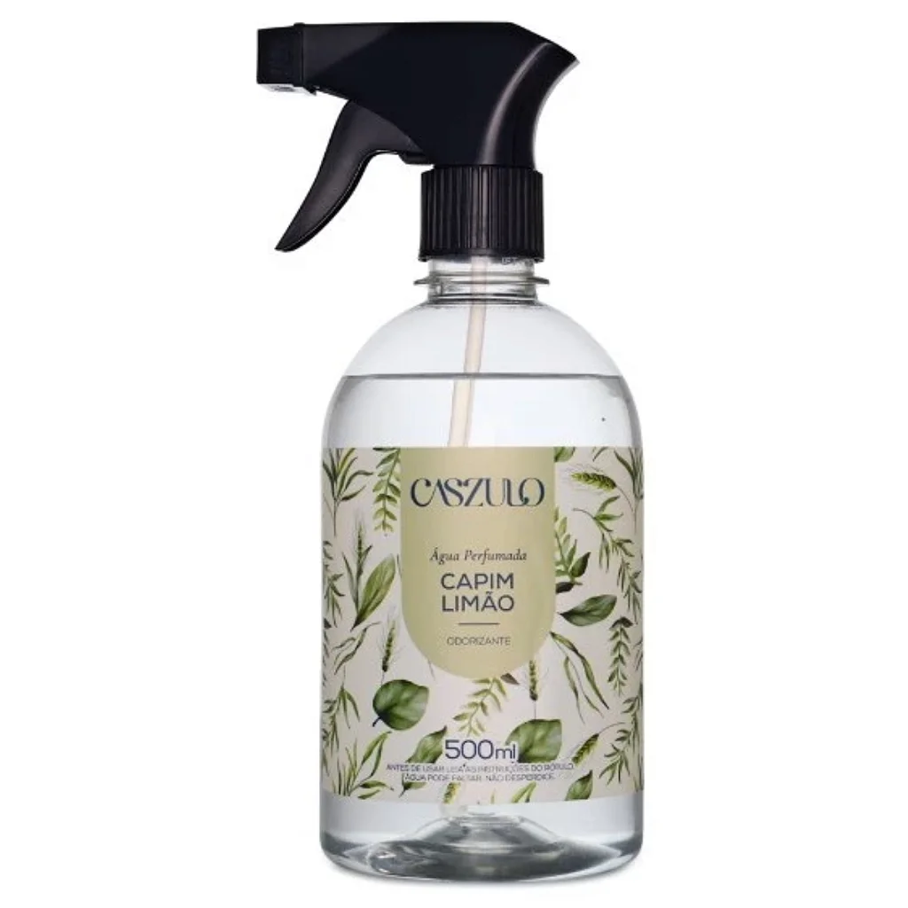 AGUA PERFUMADA CASZULO 500ML CAPIM LIMÃO