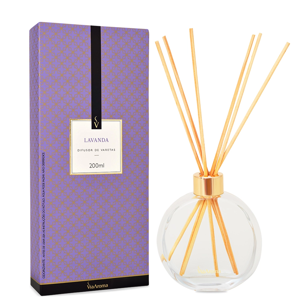 DIFUSOR DE VARETAS 200ML CLASSICA LAVANDA