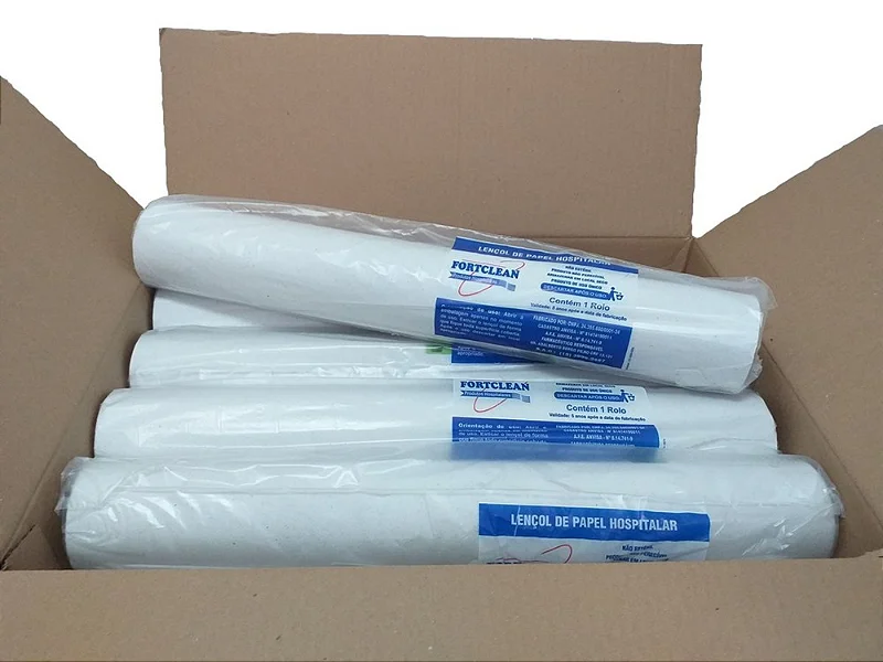 lencol hospitalar delicatto branco 6x50x50