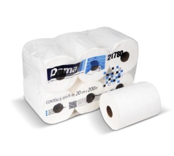 TOALHA INTERFOLHA DAMA PRO FS 2 DOB 19X20,5 CM  FLS 20G