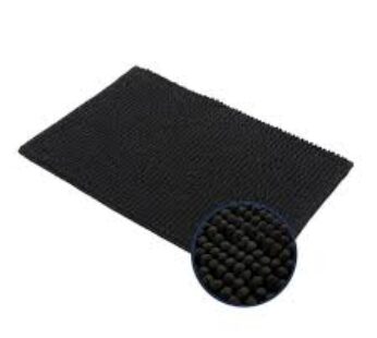 TAPETE JOY PRETO 70CM x 1,30 M