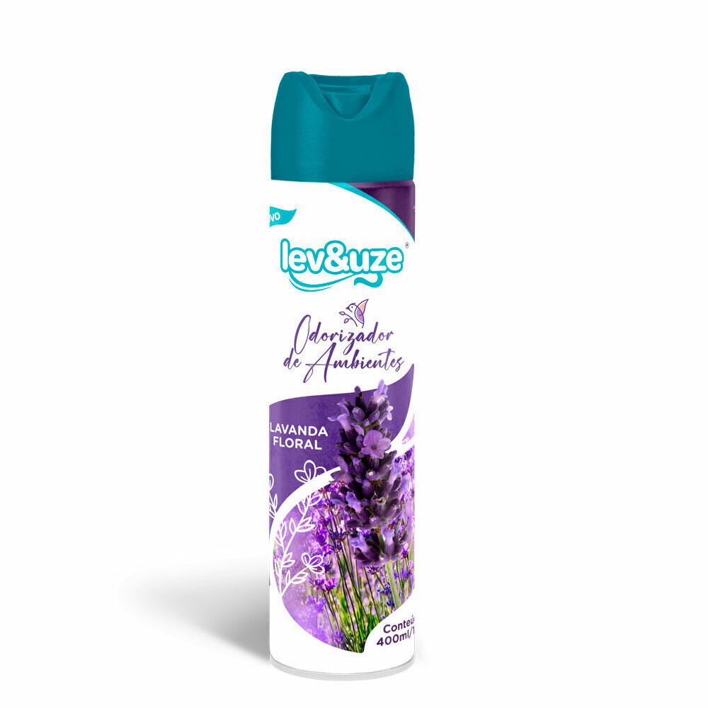 LEVEeUZE ODORIZANTE DE AMBIENTE LAVANDA FLORAL 400ML