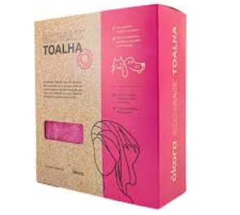 ECOMAIS-TOALHA  ROSA ( P )