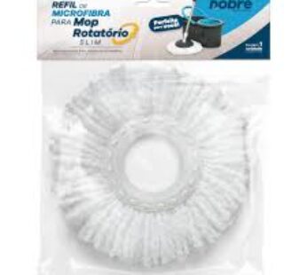 REFIL DE MICROFIBRA P/ CONJUNTO MOP ROTATORIO SLIM/INOX ( MOP REFIL)