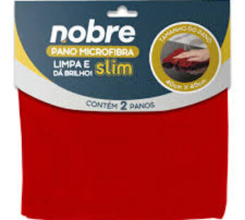 PANO DE MICROFIBRA 40X40 CM PACOTE C/2 UN
