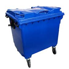 CONTETOR MOVEL P/LIXO 1000 AZUL