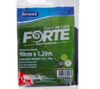 SACO DE LIXO BOMPACK 150 LT FORTE REFORÇADO