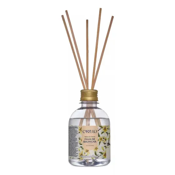 DIFUSOR VARETAS CASZULO 250 ML   FAVA DE BAUNILHA
