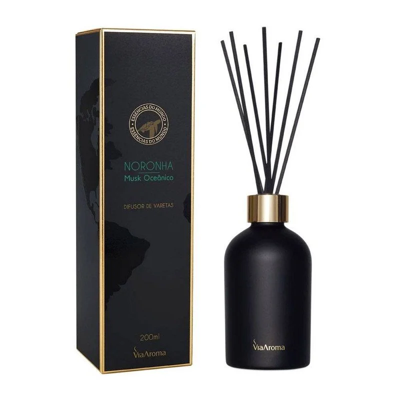 DIFUSOR DE VARETAS 200ML MUNDO NORONHA MUSK OCEANICO