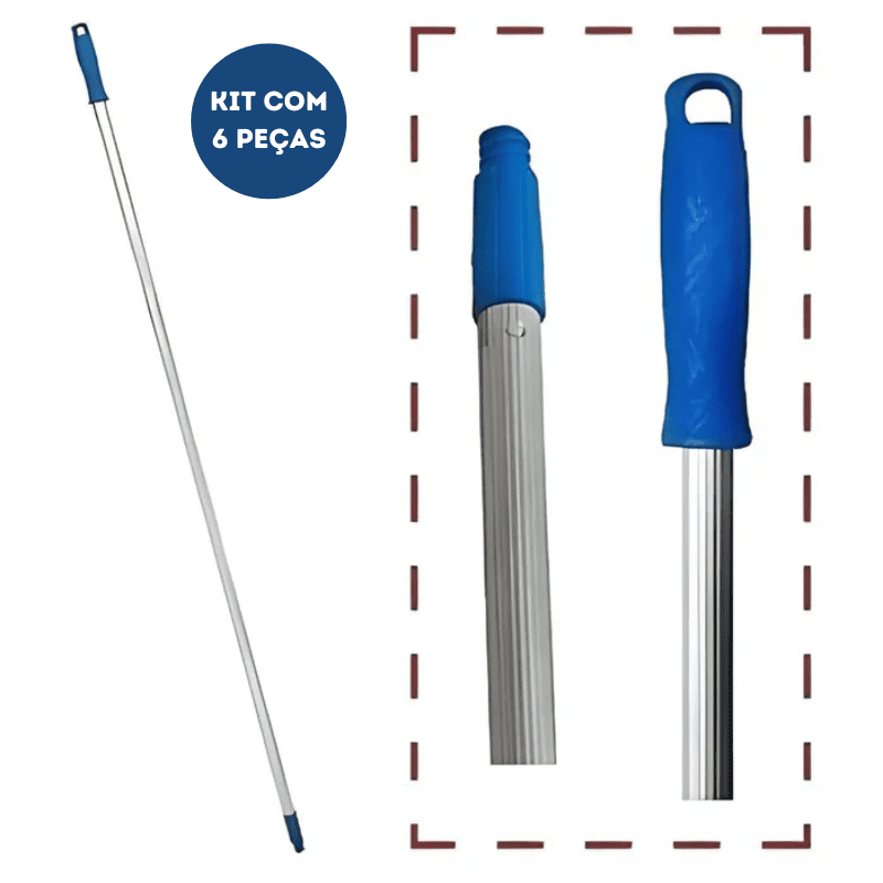 CABO 1,40M X 22MM FOSCO MANOPLA AZUL – BRALIMPIA