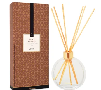 DIFUSOR DE VARETAS 200ML CLASSICA BLACK VANILLA