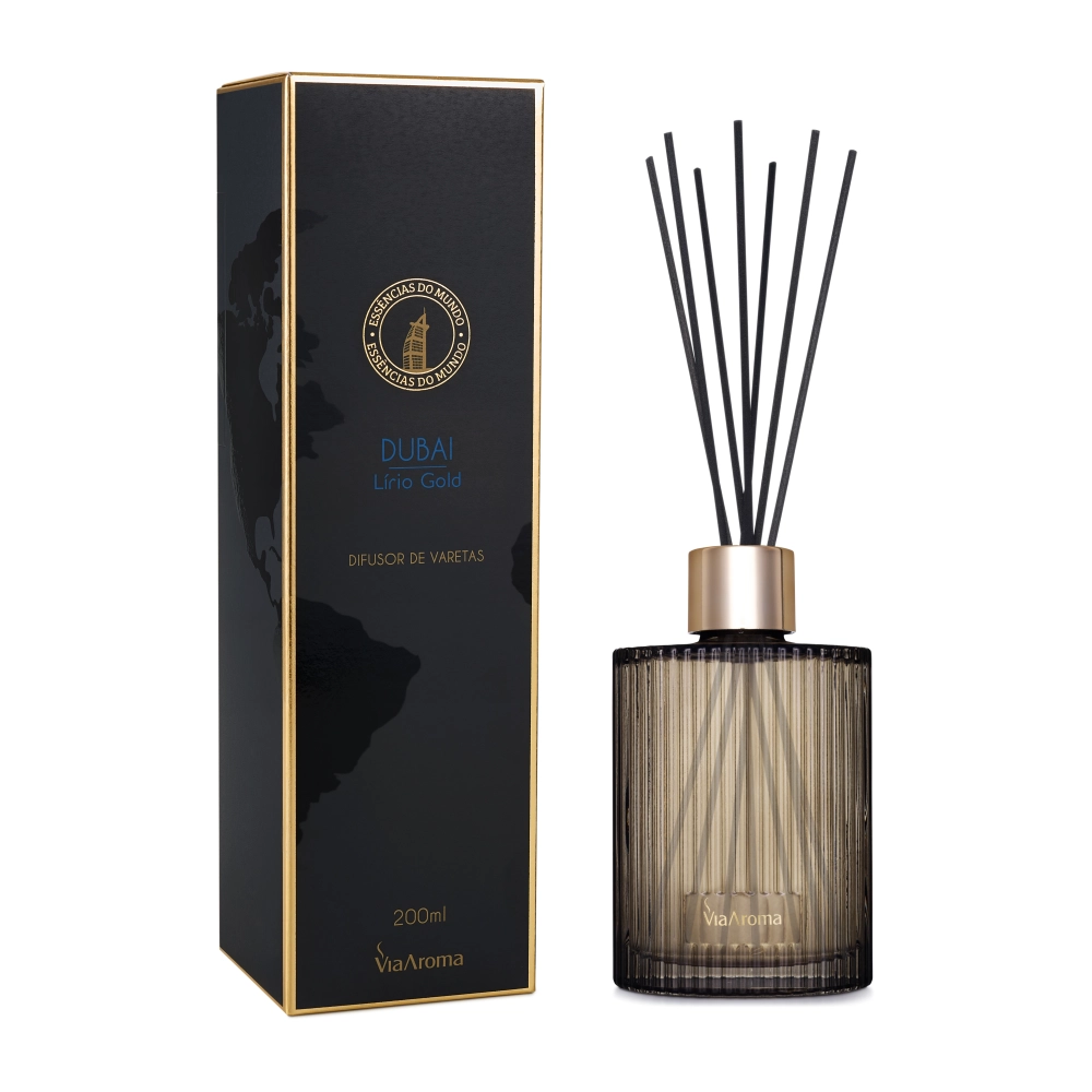 DIFUSOR DE VARETAS 200ML  MUNDO DUBAI