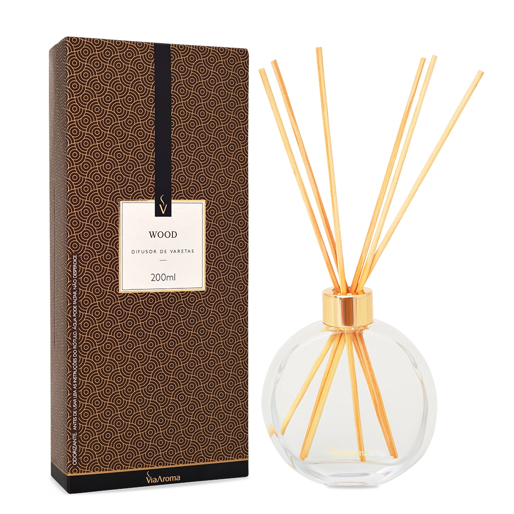 DIFUSOR DE VARETAS 200ML CLASSICA WOOD