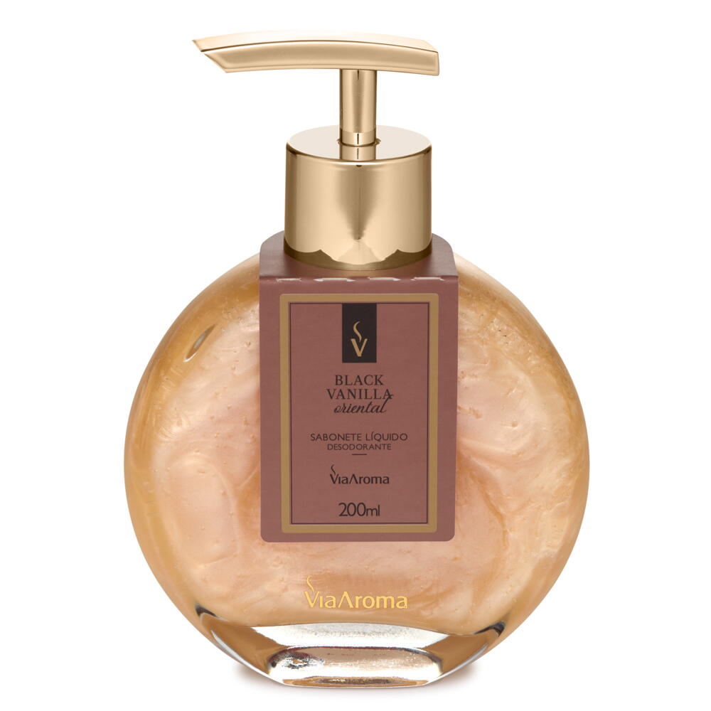 SABONETE LIQ. DESOD 200ML CLASSICA BLACK VANILLA ORIENTAL