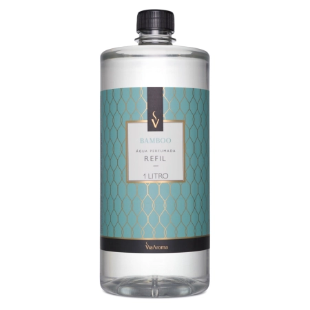 REFIL VIA AROMA 1LT AGUA PERF. CLASSICA BAMBOO