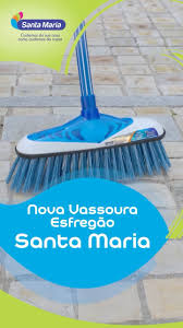 VASSOURA STA MARIA PREMIUM ESFREGAO C/CABO (12X1) – SANTA MARIA