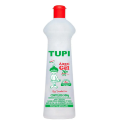 DESINF.ANTISSEPTICO TUPI ALCOOL (GEL 70) INPM 500G – 12X1