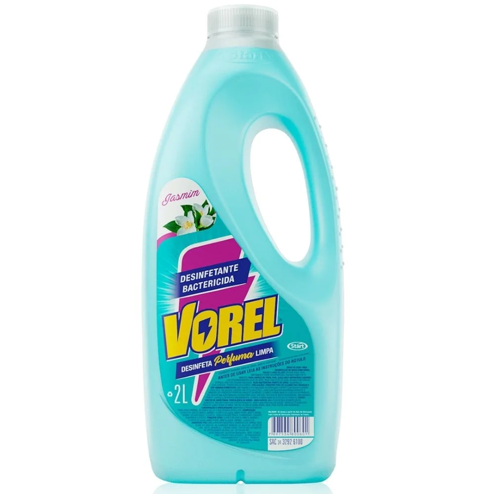 DESINFETANTE VOREL JASMIM 6X2L