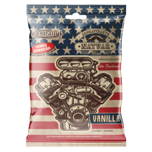 AROMATIZANTE MINIATURA MEN VANILLA – CENTRAL SUL