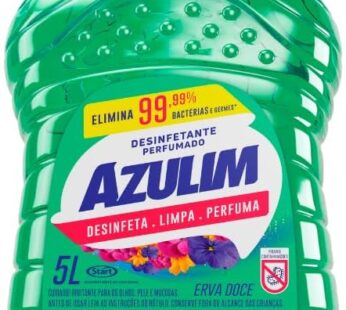 DESINFETANTE AZULIM ERVA DOCE 4X5L