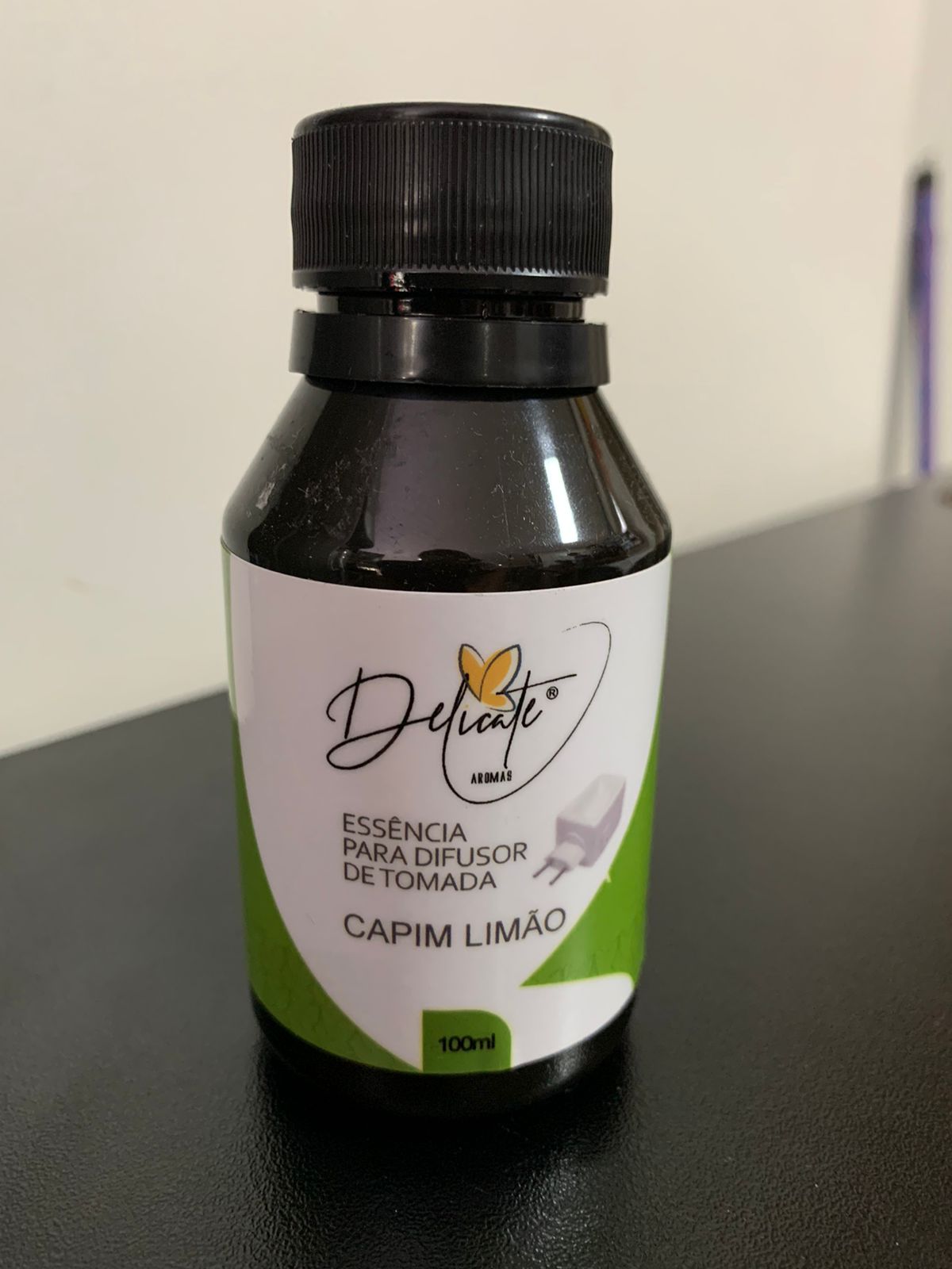ESSENCIA PARA DIFUSOR DE CERAMICA 100ML DELICATE – CAPIM LIMÃO