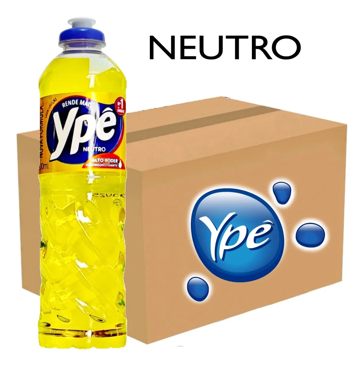 DETERGENTEM YPE 24X500ML NEUTRO