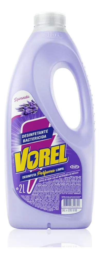 DESINFETANTE VOREL LAVANDA 6X2L