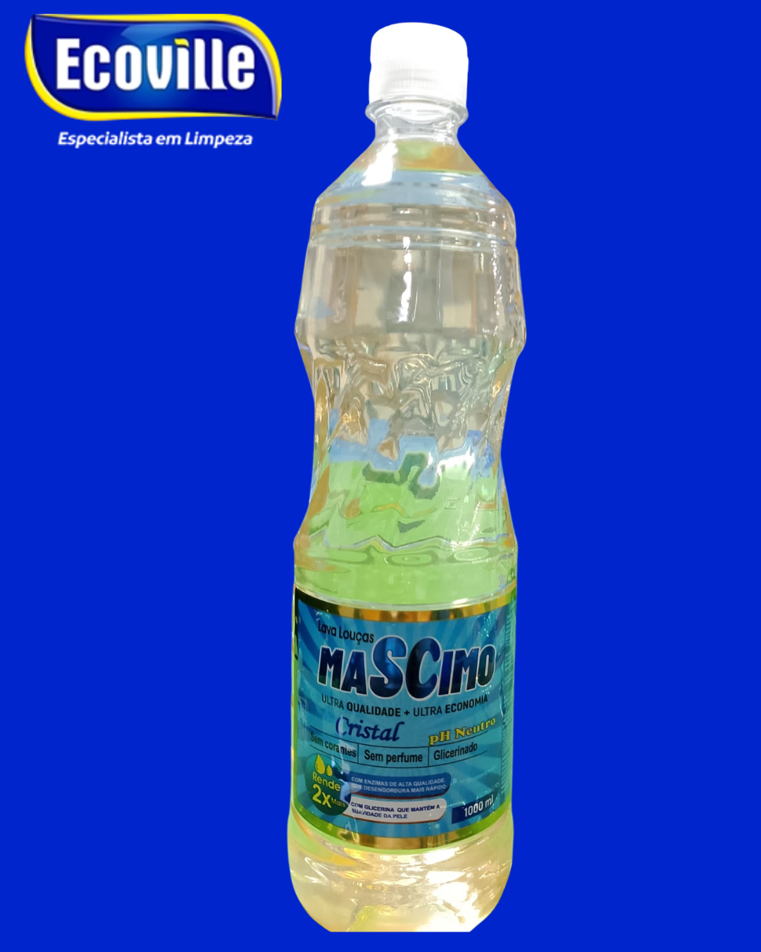 DETERGENTE MASCIMO 15X1L – CRISTAL