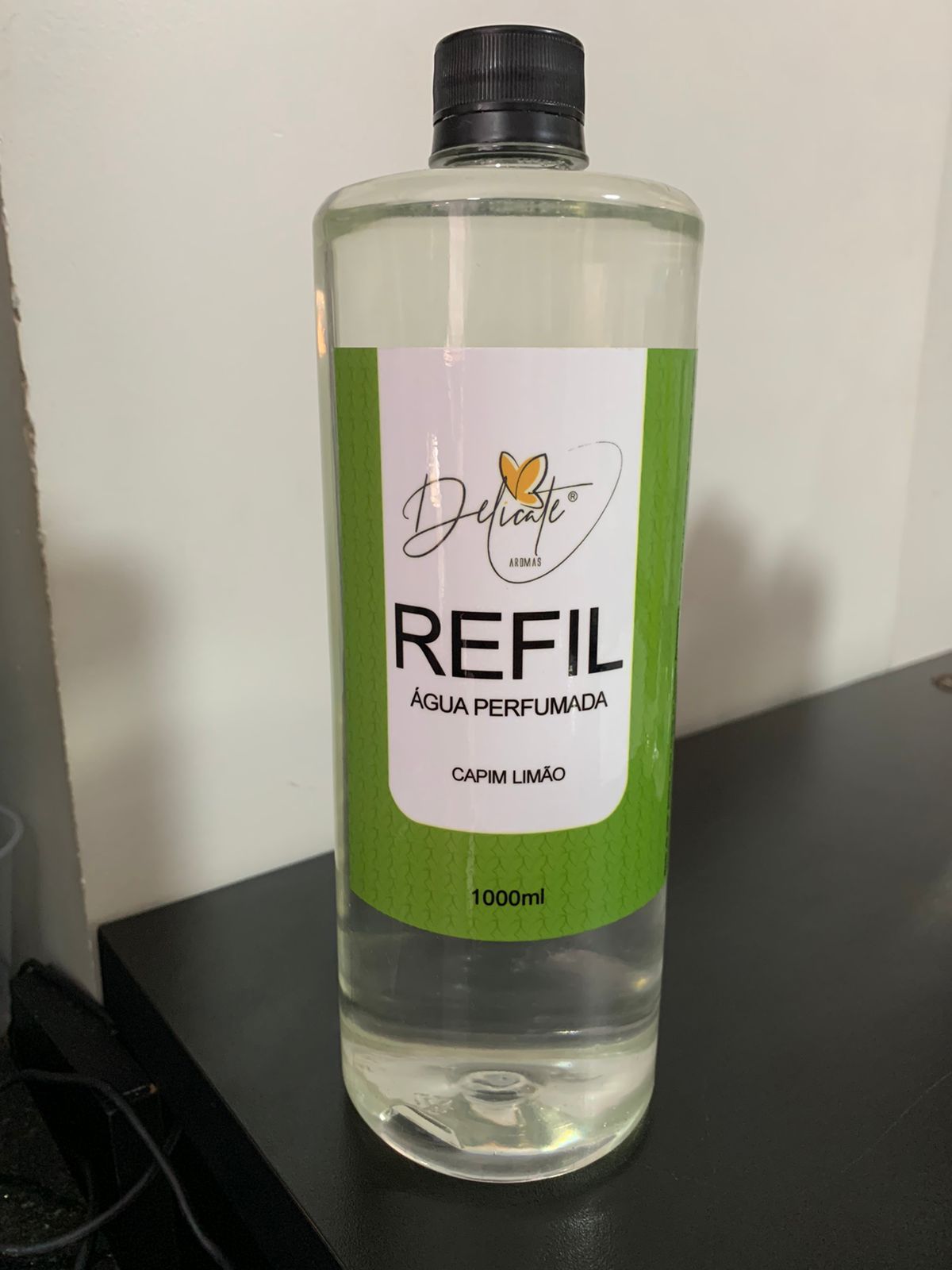 REFIL AGUA PERFUMADA 1000ML  DELICATE  – CAPIM LIMÃO