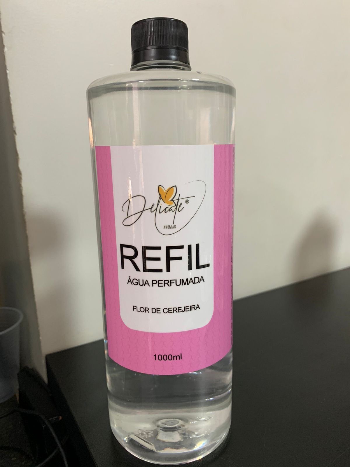 REFIL AGUA PERFUMADA 1000ML  DELICATE  – FLOR DE CEREJEIRA