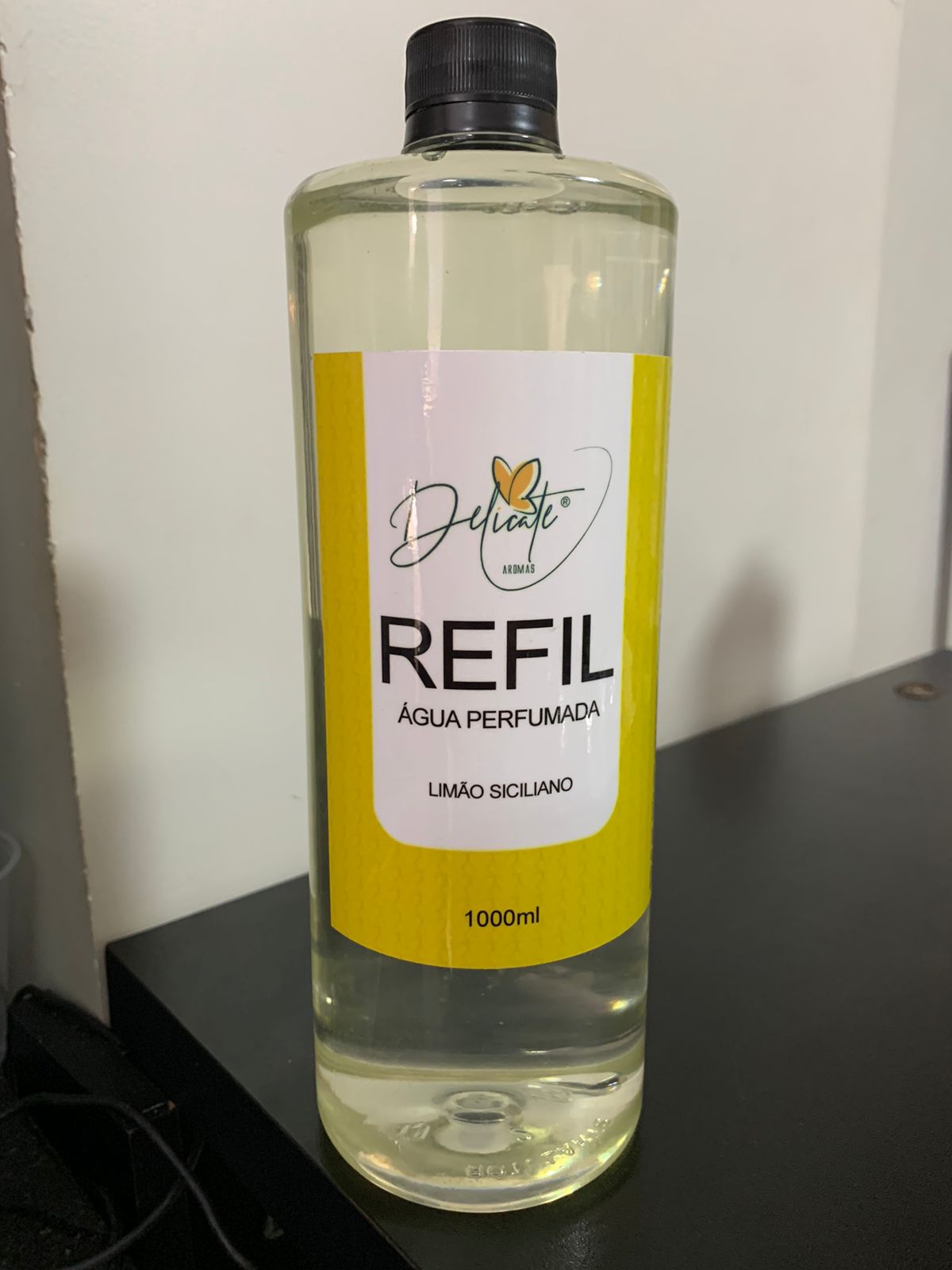 REFIL AGUA PERFUMADA 1000ML  DELICATE  – LIMÃO SICILIANO