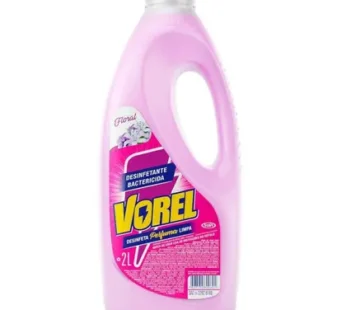 DESINFETANTE VOREL FLORAL 6X2L