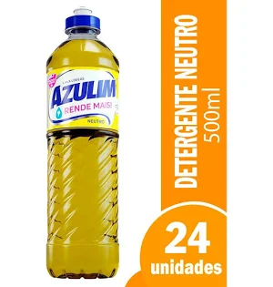 LAVA LOUÇAS NEUTRO 24X500ML – AZULIM